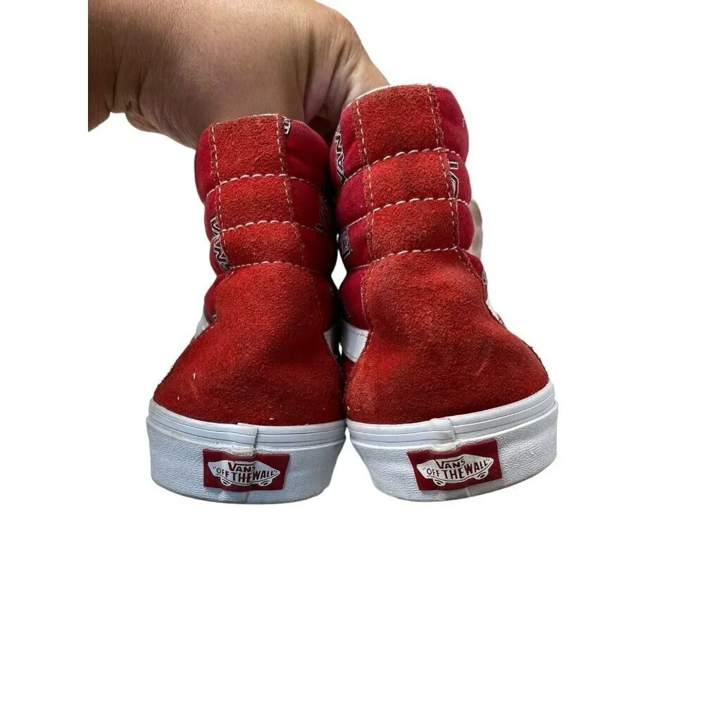 Vans Sk8 Hi Sneaker Vans Misprint Red/White Men’s 13 - Picture 5 of 11